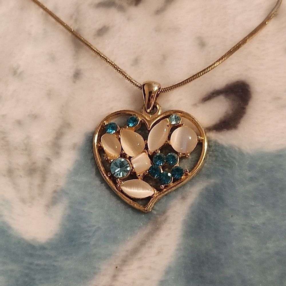 Turquoise Heart Necklace